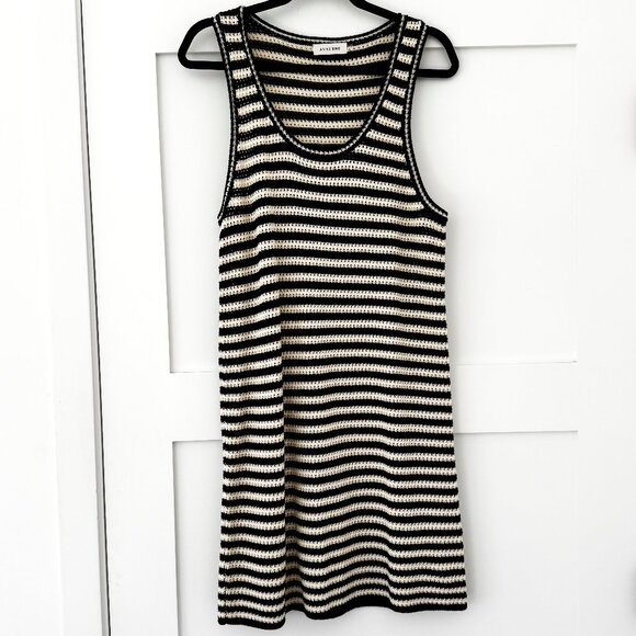 Anine Bing Striped Knit Mini Dress - Picture 4 of 10